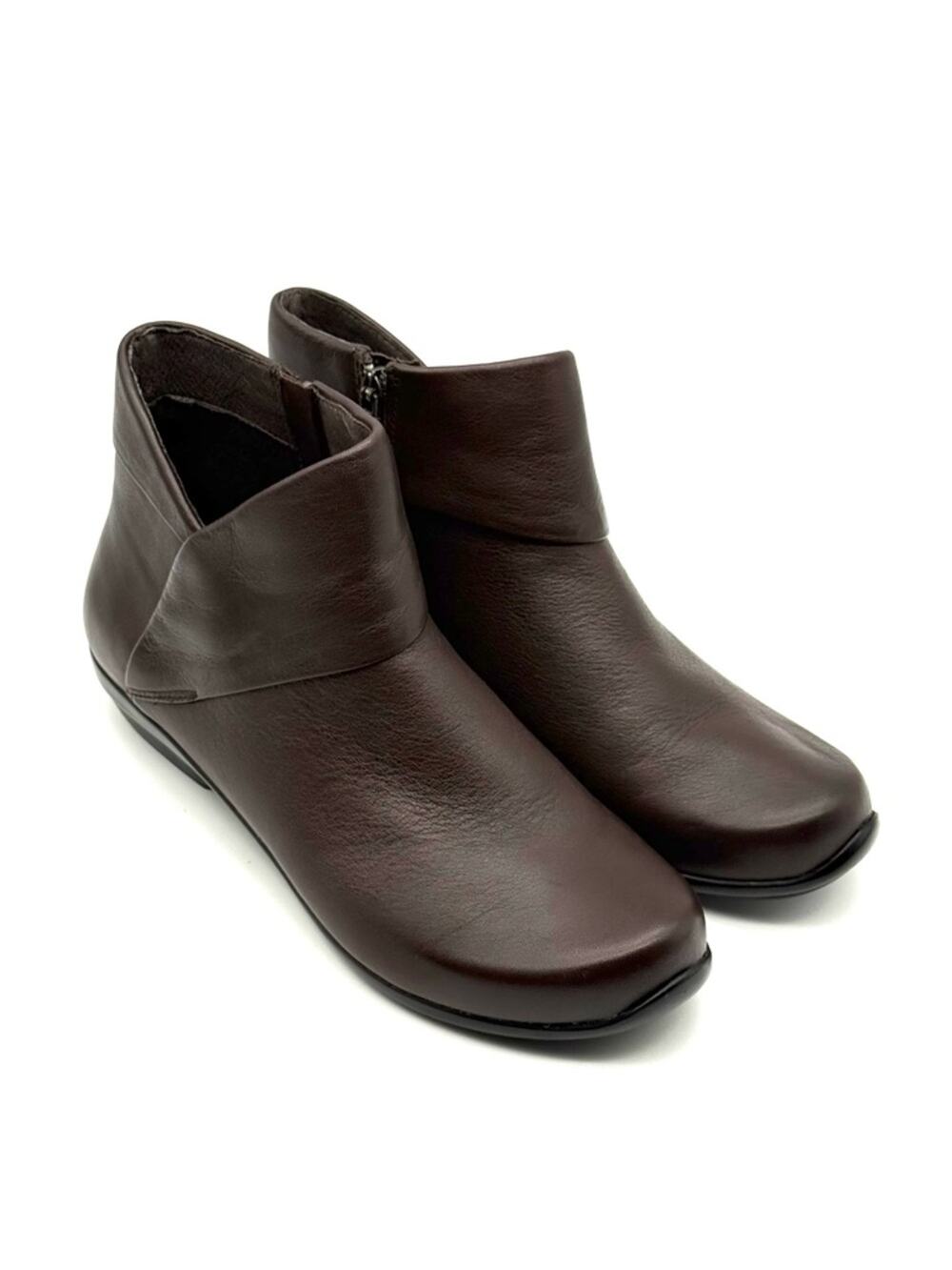 Dansko Ona Boot Brown Nappa Leather Bootie EU 39 US 8.5-9